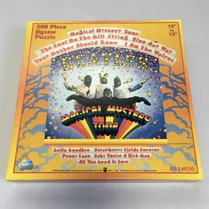 [ 未使用品 ] The Beatles Magical Mystery Tour 500 Piece Jigsaw Puzzle SunsOut Apple ビートルズ 500ピース ジグソーパズル