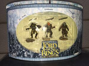 新品 ロードオブザリング Mordor Orcs フィギア