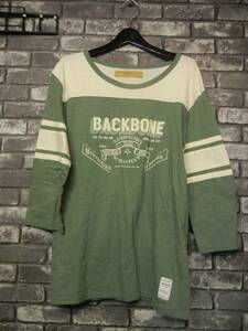 BACKBONE バックボーン 14SS TADPOLEAD 10周年記念FOOTBALL-T　フットボール　Ｔシャツ　サイズＭ