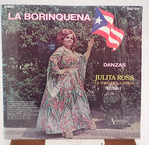 Julita Ross - La Borinquena / Ansonia SALP-1510 1973年USオリジナルshrink! 中南米音楽