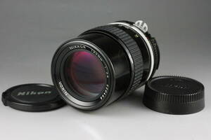 実写テスト済み Nikon ニコン Ai NIKKOR 135mm F3.5 純正キャップ付き 望遠 単焦点レンズ #14