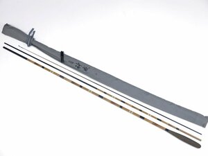 SHIMANO シマノ 朱紋峰 神威 8尺 3本継 口栓 竿袋 ヘラブナ ヘラ竿 和竿 161