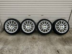 ENKEI TUNING 17インチ 205/45ZR17 タイヤホイール 17X7J＋45 100 4H 4本 セット。。