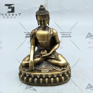 仏像 真鍮 釈迦像 チベット美術