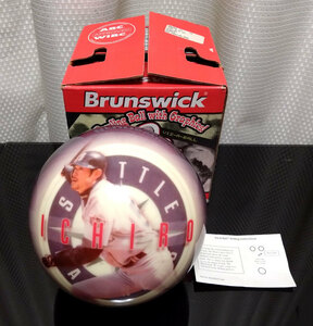 【新品・未使用・美品】BRUNSWICK Viz-A-Ball イチロー ビザボール (12ポンド)ブランズウィック・ボウリング・鈴木一郎・5.7kg