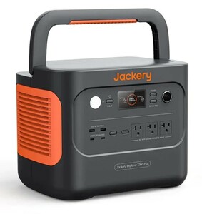 【未使用・未開封】Jackery ポータブル電源 1000 Plus 大容量1264Wh リン酸鉄 ポタ電 大容量 1.7時間 フル充電 家庭用 アウトドア用