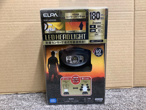 ELPA LEDヘッドライト　明るさ180ルーメン　DOP-HD503S 新品