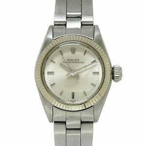 ROLEX ロレックス 6619 Oyster Perpetual オイスターパーペチュアル シルバー 自動巻き J60282