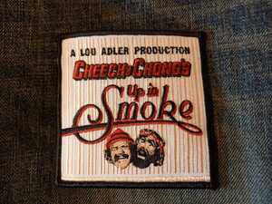 【送料無料】Cheech&Chong 刺繍ワッペン 正規品 チーチョン 喫煙具 チーチ＆チョン 大麻 マリファナ映画 ガンジャ THC CBD HEMP Tシャツ