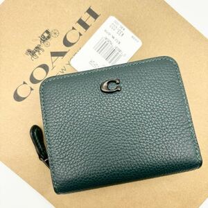 【COACH☆新品】ビルフォールド ウォレット！ポリッシュド ペブル レザー！