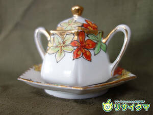 【中古】M▽ノリタケ NORITAKE シュガーポット NIPPON (37292)