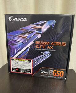 【未使用品】GIGABYTE B650M AORUS ELITE AX rev.1.3【Socket AM5】