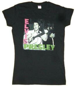 ★エルヴィス プレスリー Ladys Tシャツ Elvis Presley 1st - S 正規品 ロカビリー