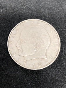 ドイツ・マックス プランク記念2マルク硬貨 1957年・アンティークコイン・世界・ヨーロッパ