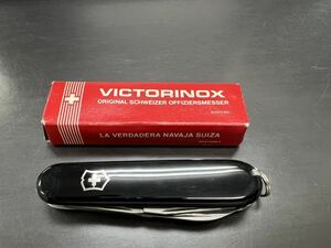 ビクトリノックス VICTORINOX アーミーナイフ アウトドア ナイフ 黒 ブラック 未使用