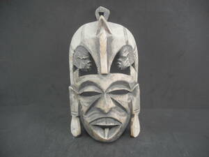 アフリカ 民藝 仮面 木彫り 飾り面 壁掛