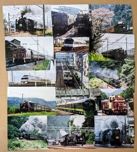 鉄道写真 セット B L判 50枚以上 SL ジョイフルトレイン