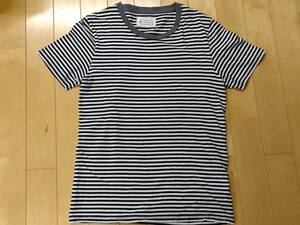 メゾンマルジェラ 　Maison Margiela⑩　ボーダーＴシャツ　サイズＳ