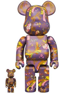 新品 未開封 BE@RBRICK 千代紙 弐 100％ & 400％ ベアブリック 限定 メディコムトイ メディコム MEDICOM TOY ソラマチ