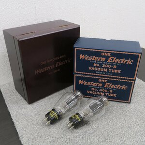 【Bランク】Western Electric 300B 復刻 木箱付 真空管 ウエスタンエレクトリック @57224