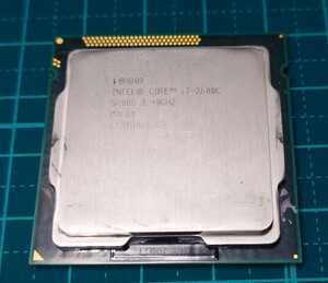 【intel】 Core i7-2600K 3.4GHz　動作確認済み