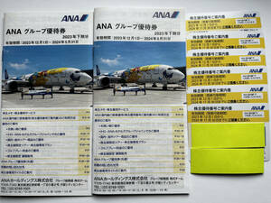 グループ優待券2冊付 送料無料 6枚セット 11/30/2024 全日空 ANA 株主優待券 2024年11月30日迄