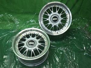 BBS RB017 17インチ アルミホイール 9j(2本)【中古】