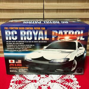 ラジコン　パトカー　RC ROYAL PATROL USA アメリカ　未開封品