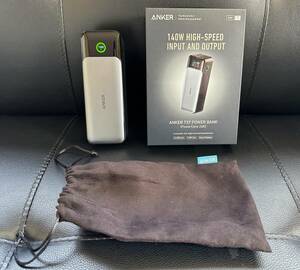 ★☆【使用回数少】ANKER 737 POWER BANK(PowerCore 24K)/140W/24,000mAh/HIGH-SPED INPUT AND OUTPUT☆★