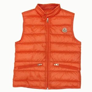 美品 定価86,800円◇モンクレール QUI(ギュイ) キルティング ライト ダウン ベスト 2010年モデル MONCLER アイコンマーク ルーマニア製