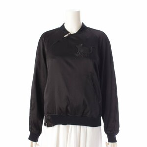 【コムデギャルソン】Comme des Garcons　Noir Kei Ninomiya 20SS 刺繍 アシンメトリー リバーシブル ブルゾン ブラック S 【中古】203318