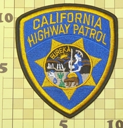 送料無料! 白バイ野郎ジョン&パンチ CHIPS 刺繍 ワッペン（カリフォルニア ハイウェイ パトロール 警察