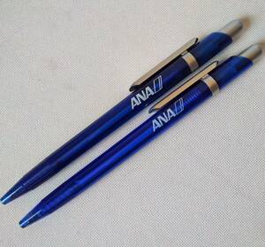 全日空 ANA 送料無料 ノック式ボールペン 2本セット 限定非売品 試し書きのみ