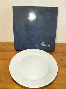 5-62 ROYAL COPEN HAGEN ロイヤルコペンハーゲン キッチン用品 食器 お皿 プレート 大皿 白 ホワイト