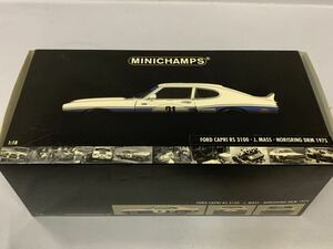 ●MINICHAMPS (ミニチャンプス) 1/18 フォード カプリ RS 3100 J.MASS・NORISPRING DRM 1975 063/560E