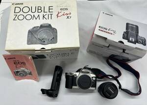 Canon EOS Kiss X7　 キャノン ダブルズームキット 中古 現状品　取扱説明書付き