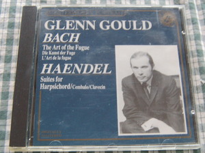 【送料無料】グレン・グールド（Glenn Gould)【バッハ:フーガの技法（オルガン）ヘンデル（ハープシコード）】中古美品