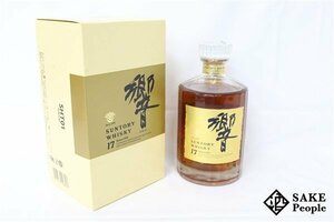 ◇1円～ サントリー 響 17年 ゴールドラベル 750ml 43% 箱付き ジャパニーズ