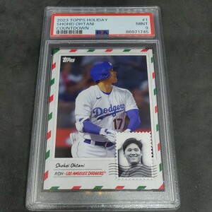 TOPPS NOW HOLIDAY ホリデー 大谷翔平 PSA 9　その1