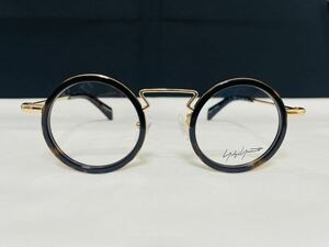 Yohji Yamamoto ヨウジ ヤマモト メガネフレーム YY1003 127 未使用 美品 伊達眼鏡 サングラス 鼈甲柄 ゴールド 人気カラー