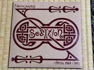 SEDITION Discography Circa 1989-1992 2CD HARDCORE UK PUNK Disaffect Scatha QUARANTINE RUIN DOOM