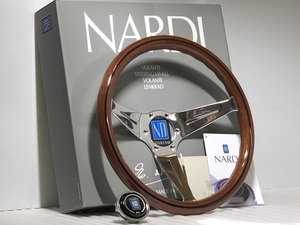 ￥送料一律￥ NARDI ナルディー クラシック ウッド ポリッシュ ディープコーン 350mm N770 検）35 Φ ウット パイ モモ ステアリング