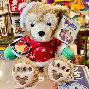 フロリダ ディズニー パークス ダッフィー ぬいぐるみ 2015年 Disney Parks Original Duffy クリスマス 新品タグ付き