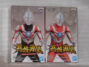 英雄勇像　ウルトラマンオーブ　2種セット　非売品　プライズ　フィギュア　特撮　