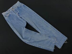 TODAYFUL トゥデイフル Hanna’s Denim ボタンフライ フロントデザイン デニムパンツ size25/水色 ■■ ☆ ecc7 レディース