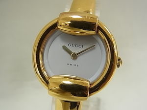 グッチ GUCCI レディースウォッチ 1400L 【中古】 【腕時計】