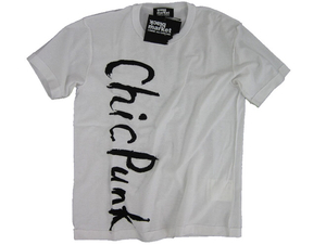 ブラックマーケットコムデギャルソン Mサイズ Tシャツ blackmarket COMME des GARCONS Chic Punk black market ブラック マーケット 白