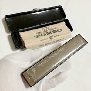 希少 TOMBO BAND21 トンボ ハーモニカ 楽器 音楽 HARMONICA