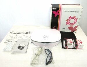 ☆1980円スタート☆ホームエステ/ 脱毛器 /ケノン/ KE-NON /PWスーパープレミアム /エムテック / 日本製 /カートリッジ付 / 名古屋発4-35◇