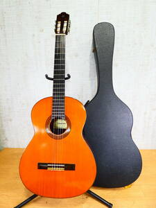 【S) USED!Shinano Guitar クラシックギター No.75★シナノ/ガットギター/ケース付き ※現状品＠170（5）】